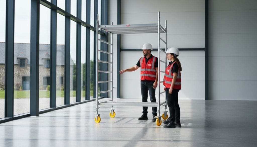 Formation Échafaudage Roulant (R457) dans le Morbihan : Sécurisez vos Chantiers en 2026 sur vannes auray et lorient.